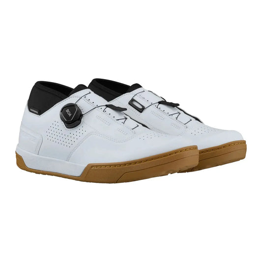 SHIMANO GF800 Flat Pedal MTB Shoes - White