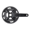 SHIMANO GRX Crankset FC-RX600-10 2×10s 46-30T - Black