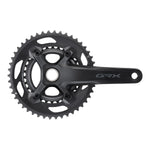 SHIMANO GRX Crankset FC-RX600-10 2×10s 46-30T - Black