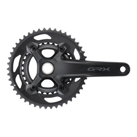 SHIMANO GRX Crankset FC-RX600-10 2×10s 46-30T - Black