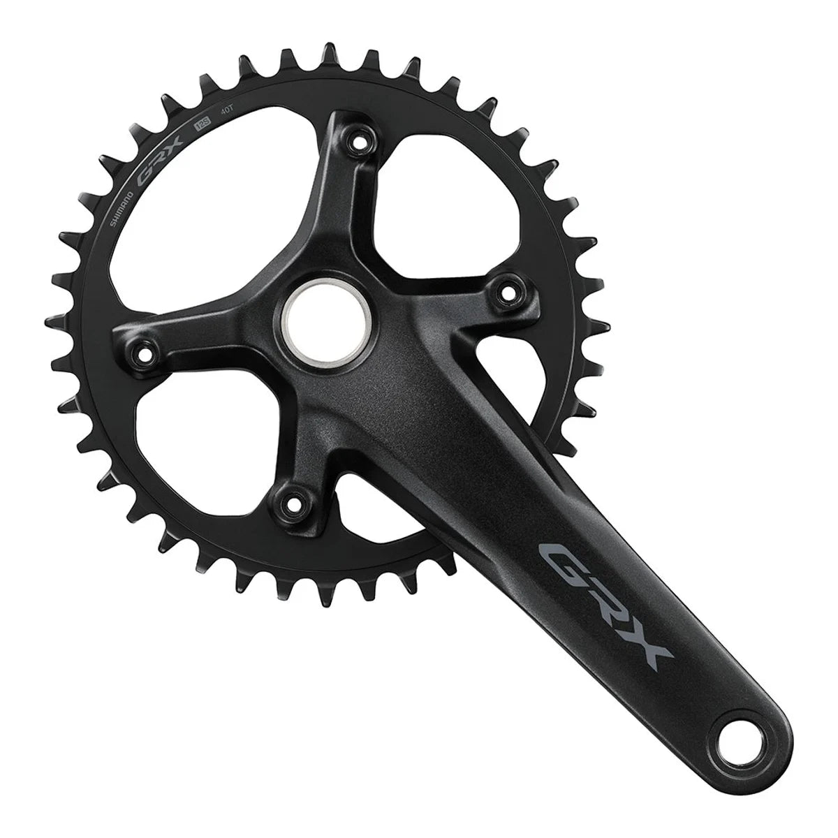 SHIMANO GRX Crankset FC-RX610-1 1×12s - Black