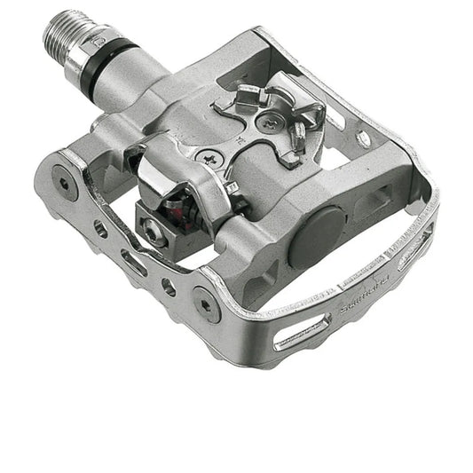 SHIMANO M324 SPD DUAL MTB PEDALS - SILVER