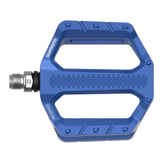SHIMANO PD-EF202 Flat Pedals - Blue