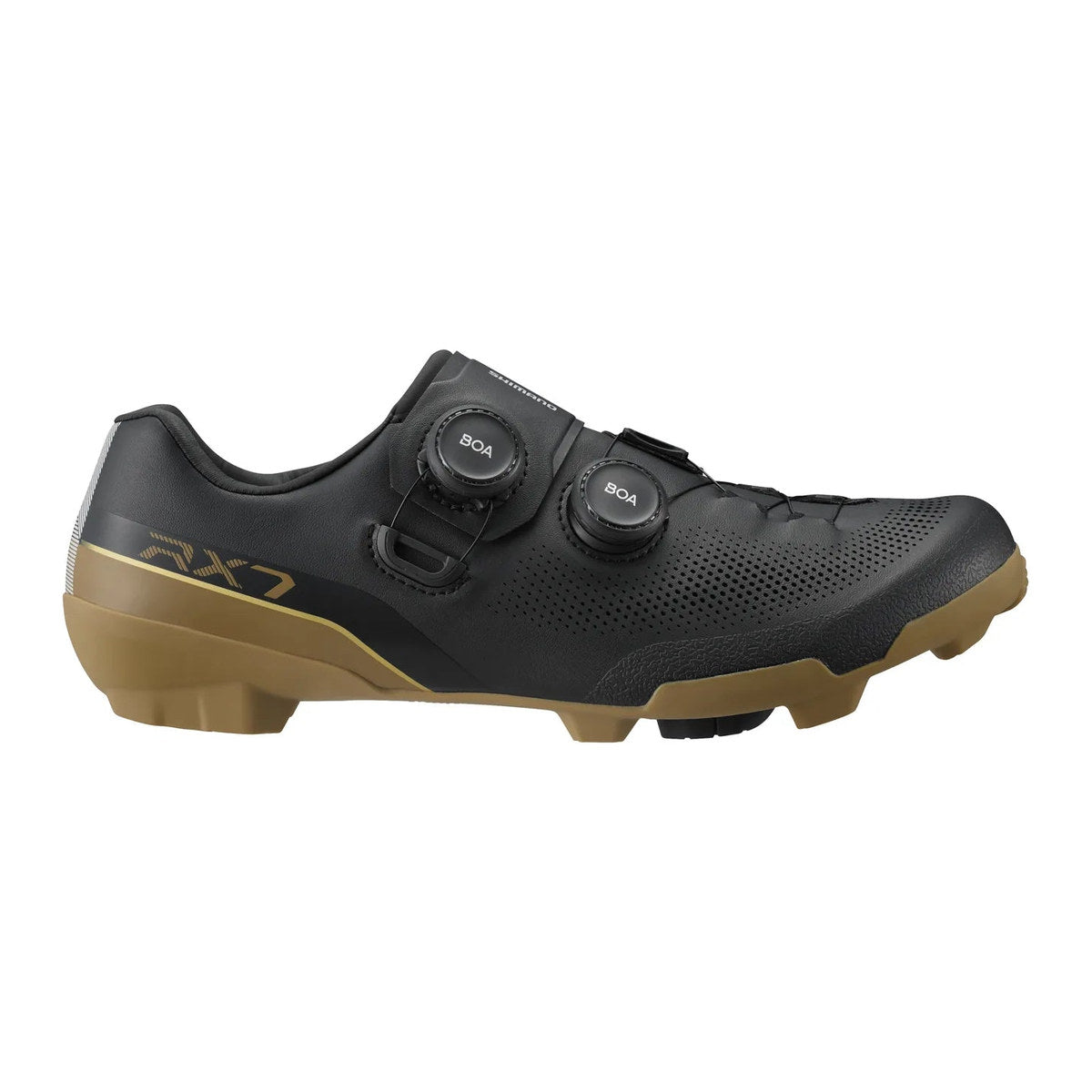 SHIMANO RX710 Gravel Cycling Shoes - Black