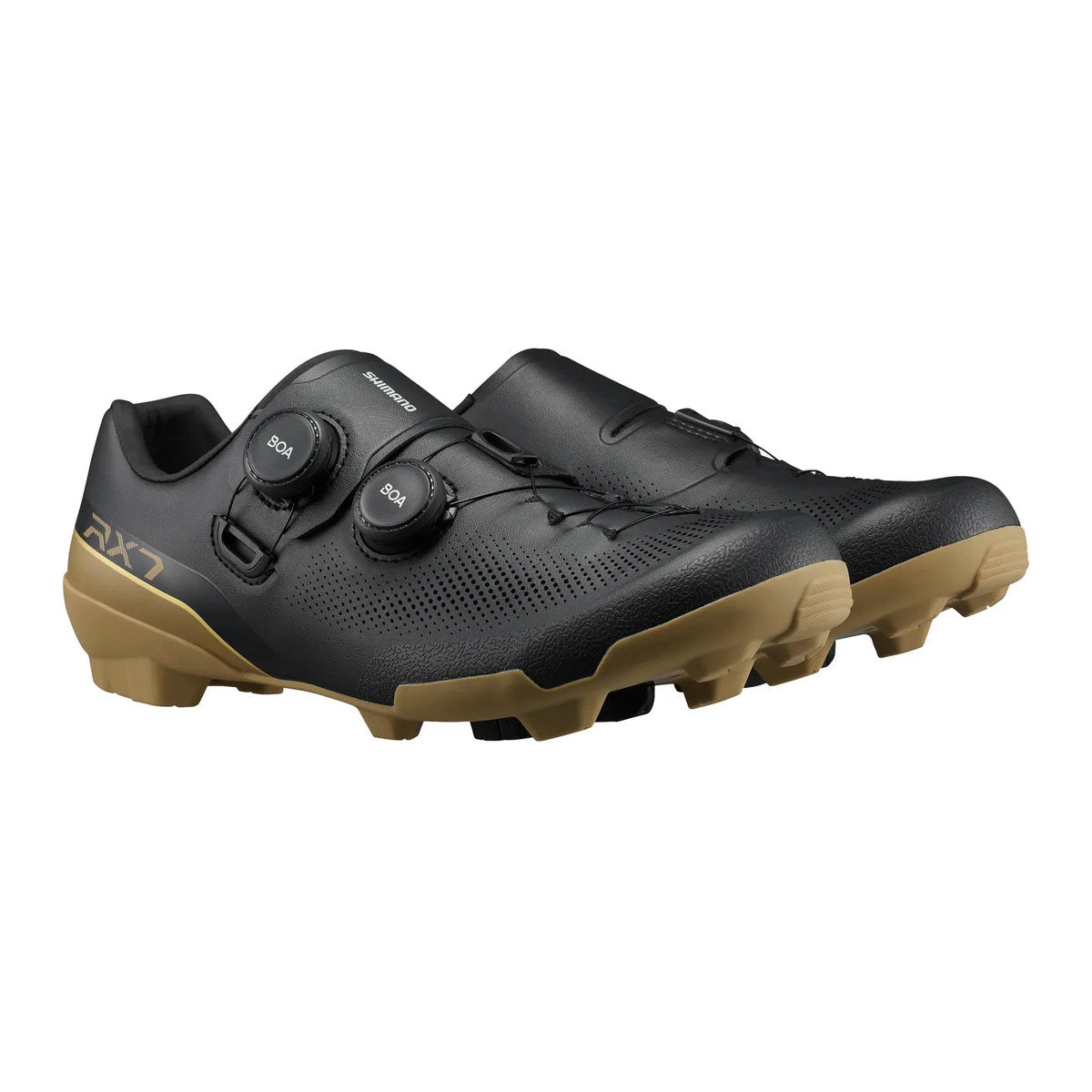SHIMANO RX710 Gravel Cycling Shoes - Black