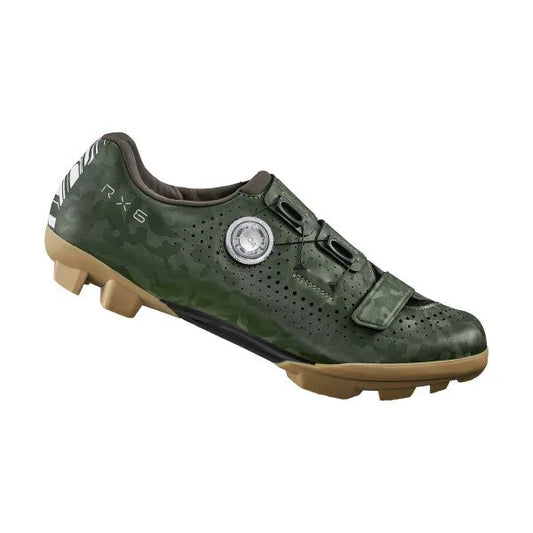 SHIMANO SHRX600 MTB/Gravel Shoes - Military Green
