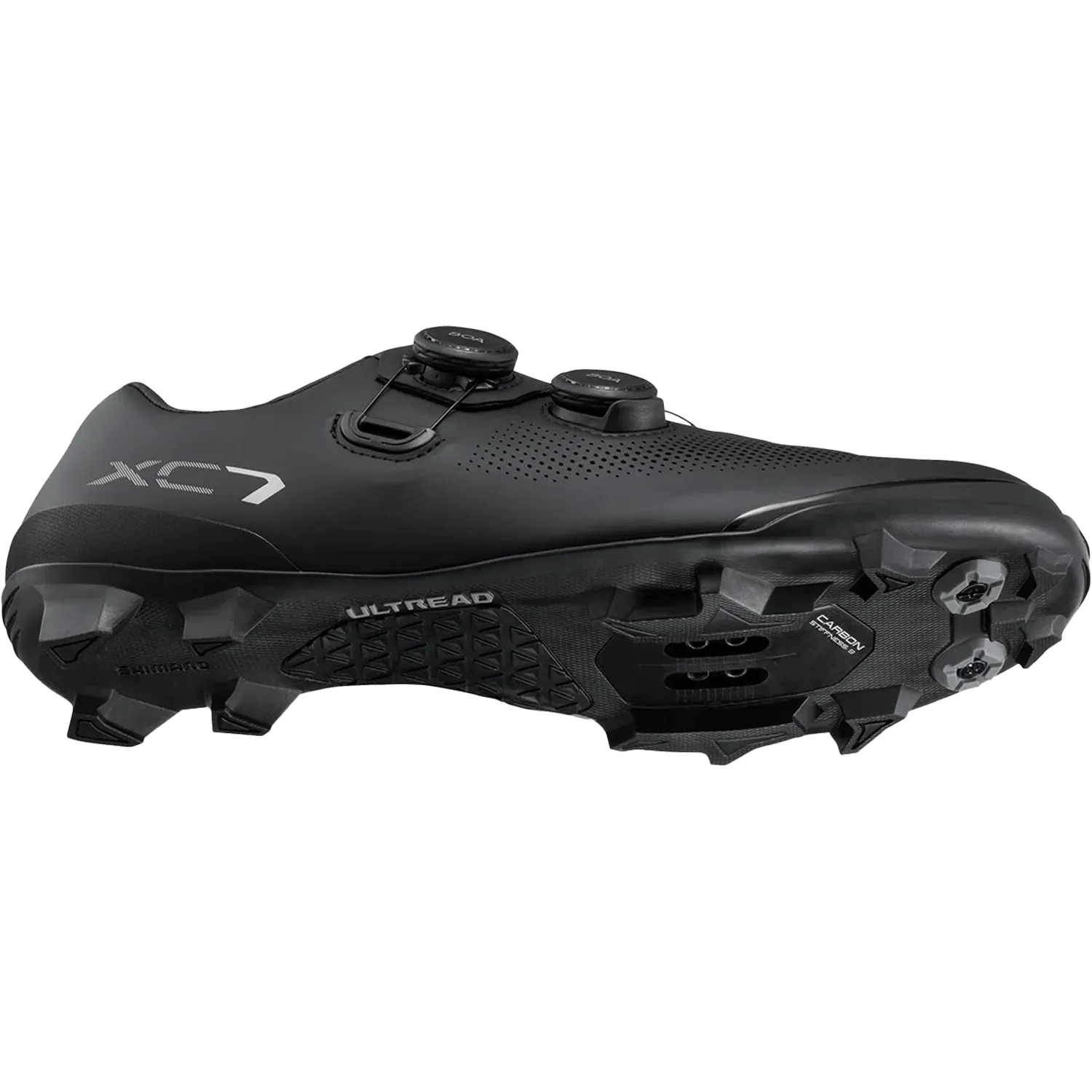 SHIMANO SHXC703 MTB/Gravel Cycling Shoes - Black