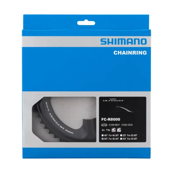 SHIMANO ULTEGRA Chainring 50D FCR8000 - Silver
