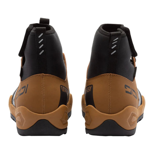 SIDI Atomus Mid GTX Gravel Cycling Shoes - Brown / Grey