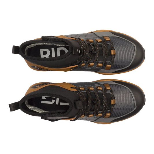 SIDI Atomus Mid GTX Gravel Cycling Shoes - Brown / Grey