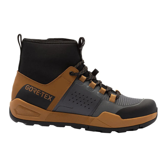SIDI Atomus Mid GTX Gravel Cycling Shoes - Brown / Grey
