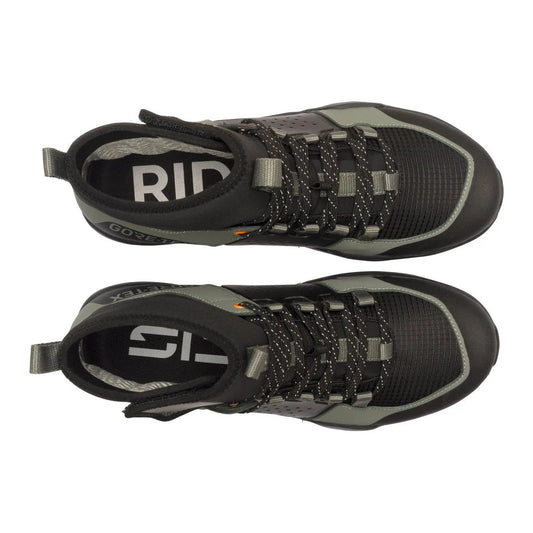SIDI Atomus Mid GTX Gravel Cycling Shoes - Green / Black