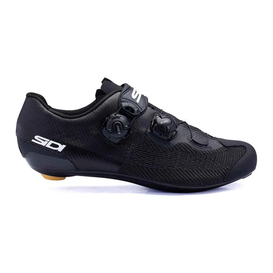 SIDI Genius 10 Knitted Road Cycling Shoes - Black