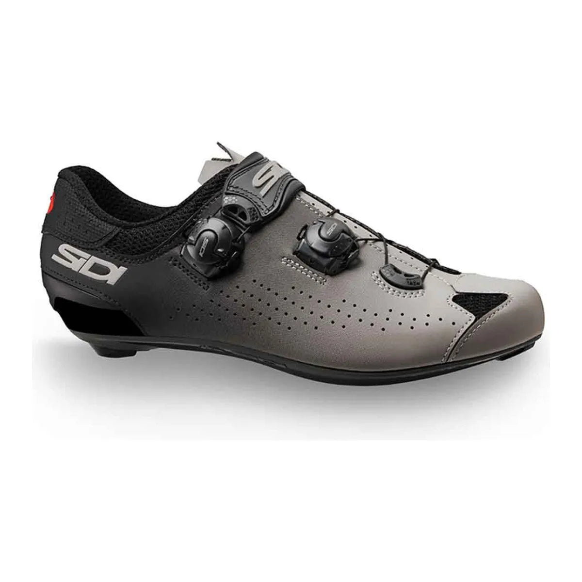 SIDI Genius 10 Road Cycling Shoes - Grey / Black