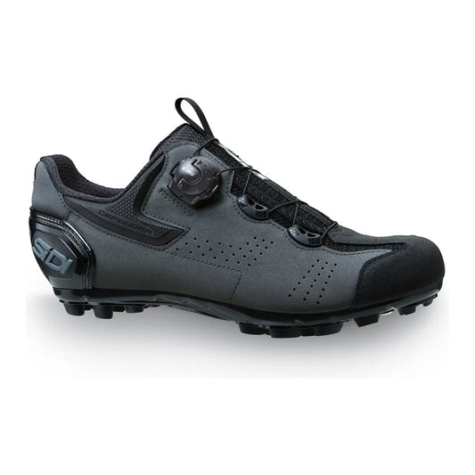 SIDI MTB Gravel Gravel Cycling Shoes - Black / Grey