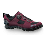 SIDI MTB Turbo Gravel Cycling Shoes - Burgundy / Black