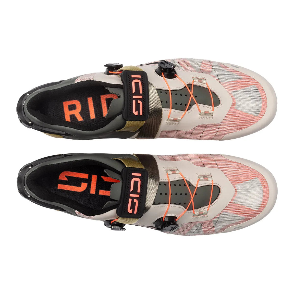 SIDI Wire 3 Road Cycling Shoes - Sand / Fluo Coral