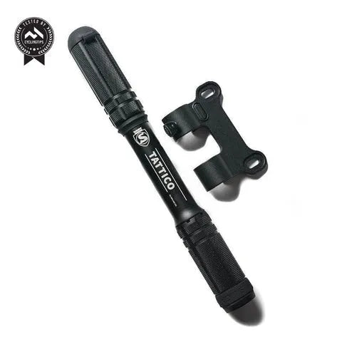 SILCA PUMP TATTICO MINI PUMP W/BOTTLE CAGE MOUNT - Black
