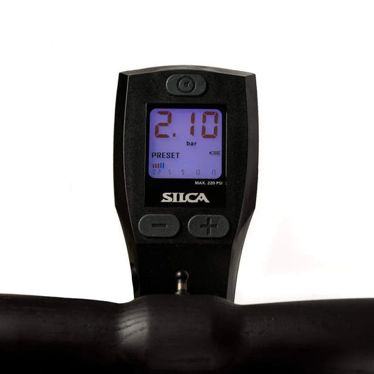SILCA SUPERPISTA DIGITAL FLOOR PUMP - Black
