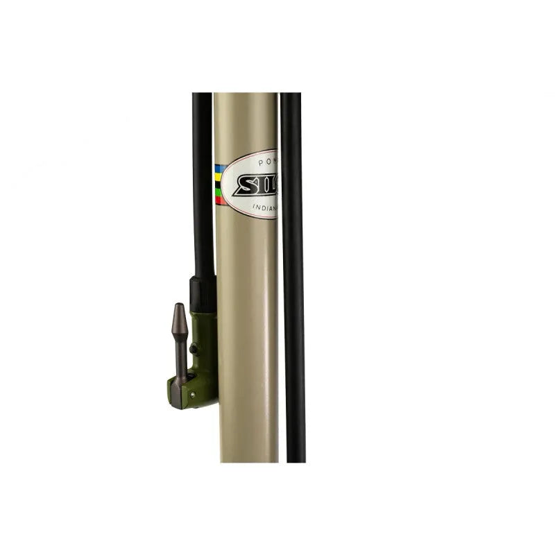 SILCA TERRA FLOOR PUMP - Silver