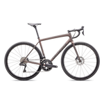 SPECIALIZED AETHOS PRO 2025 Ultegra Di2 Disc Complete Road Bike - Satin Carbon / Red Pearl / Black