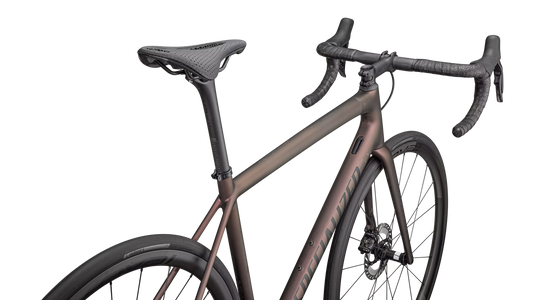 SPECIALIZED AETHOS PRO 2025 Ultegra Di2 Disc Complete Road Bike - Satin Carbon / Red Pearl / Black