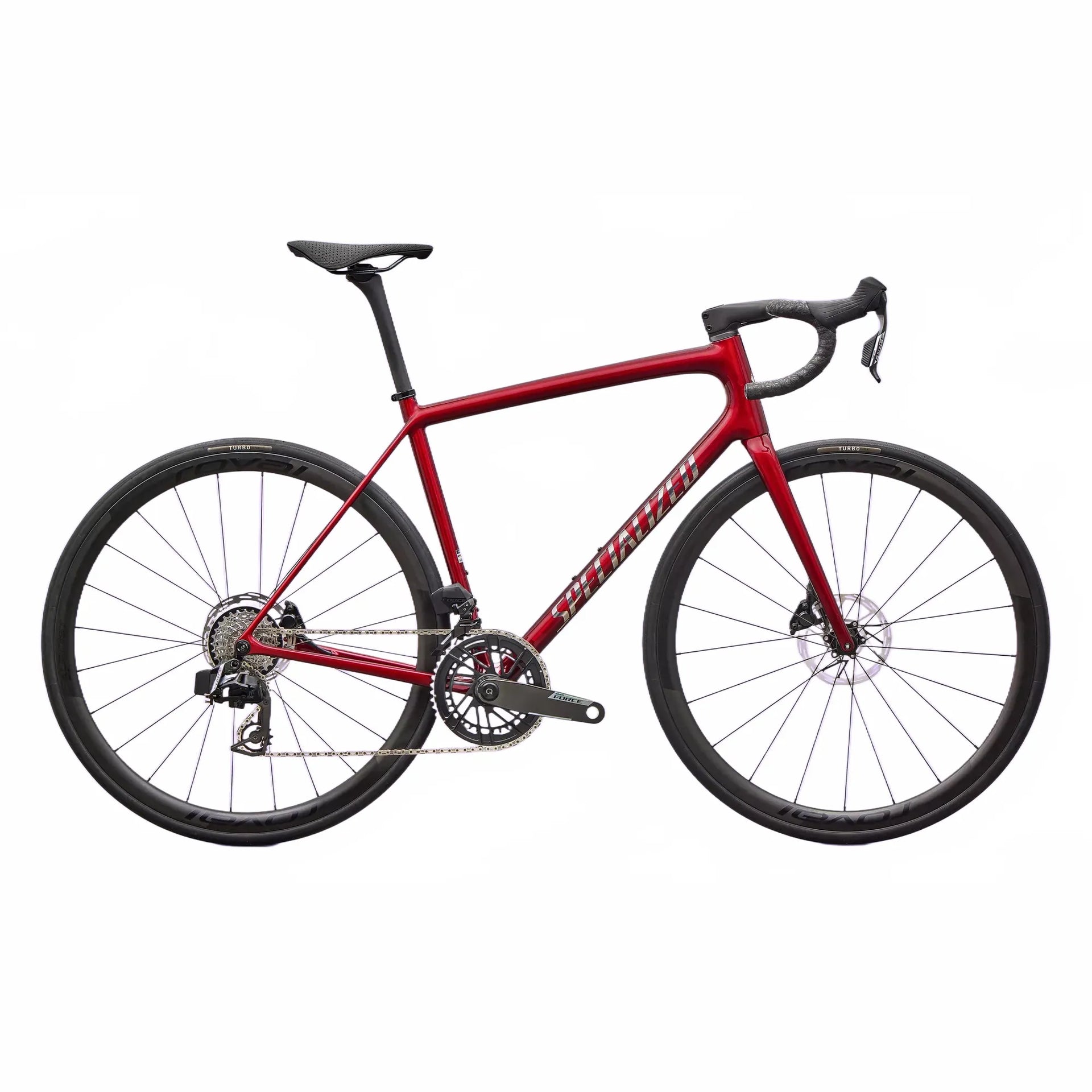 SPECIALIZED Aethos 2 PRO Complete Road Bike SRAM FORCE AXS E1 2026 - GLOSS RED SKY / CHROME