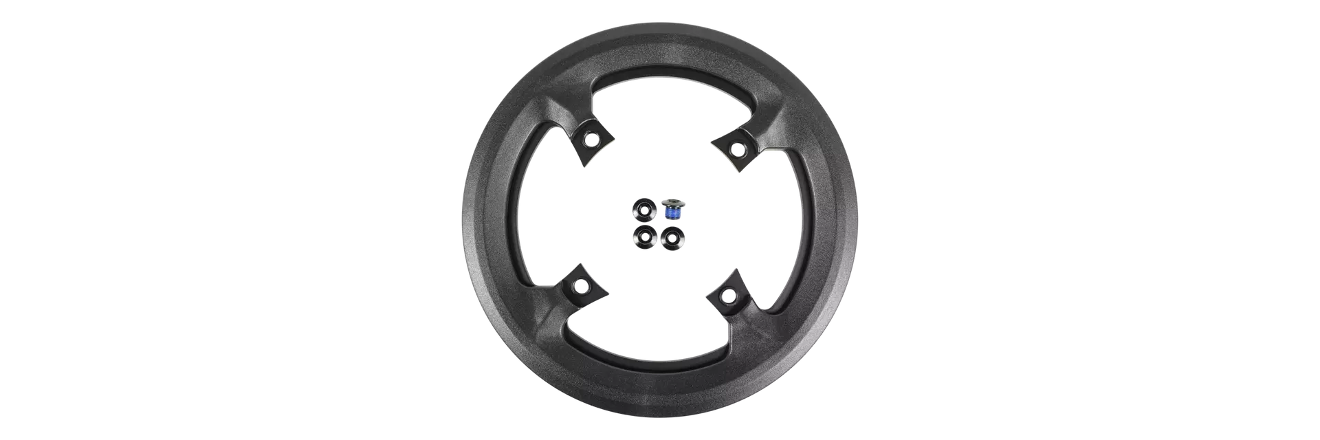 SPECIALIZED CHR TURBO, 44T, 11/12-SPD, 104BCD, 1X RING, ALLOY, W/ CHAIN GUARD & BOLTS, PRAXIS