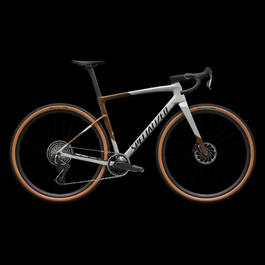 SPECIALIZED Crux 5 Expert SRAM Force XPLR Gravel Bike - Gldprl/Dlmmet/Metobsd