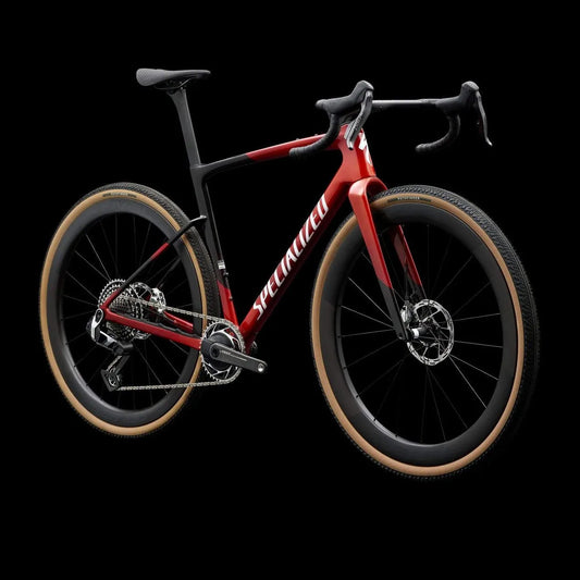 SPECIALIZED Crux 5 SLevel SRAM RED XPLR Gravel Bike - Red Pearl/Redwood/Birch