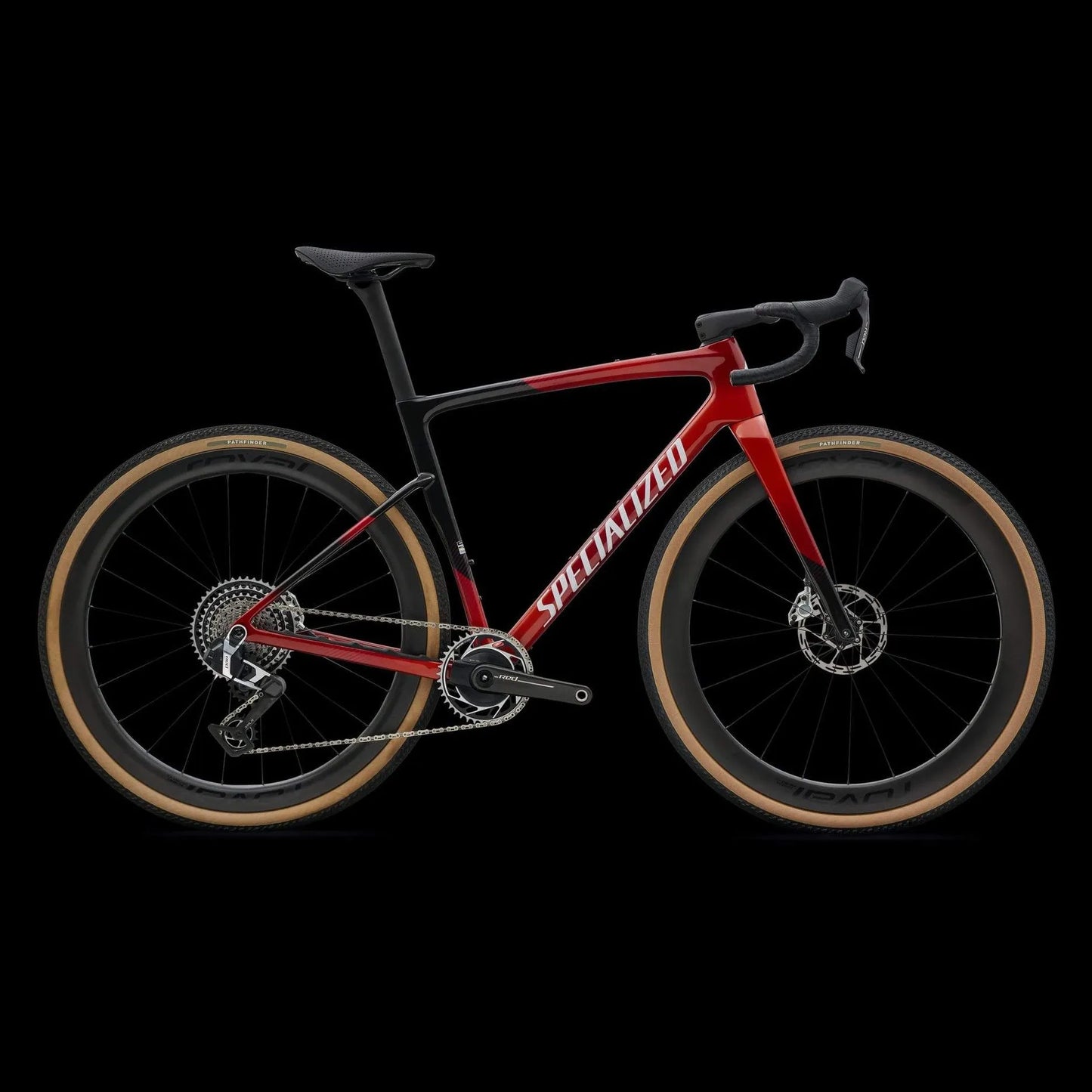 SPECIALIZED Crux 5 SLevel SRAM RED XPLR Gravel Bike - Red Pearl/Redwood/Birch