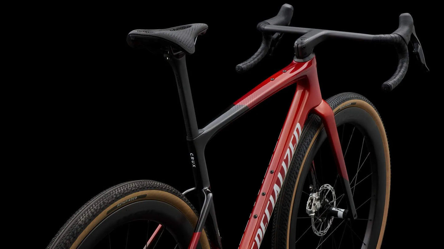 SPECIALIZED Crux 5 SLevel SRAM RED XPLR Gravel Bike - Red Pearl/Redwood/Birch