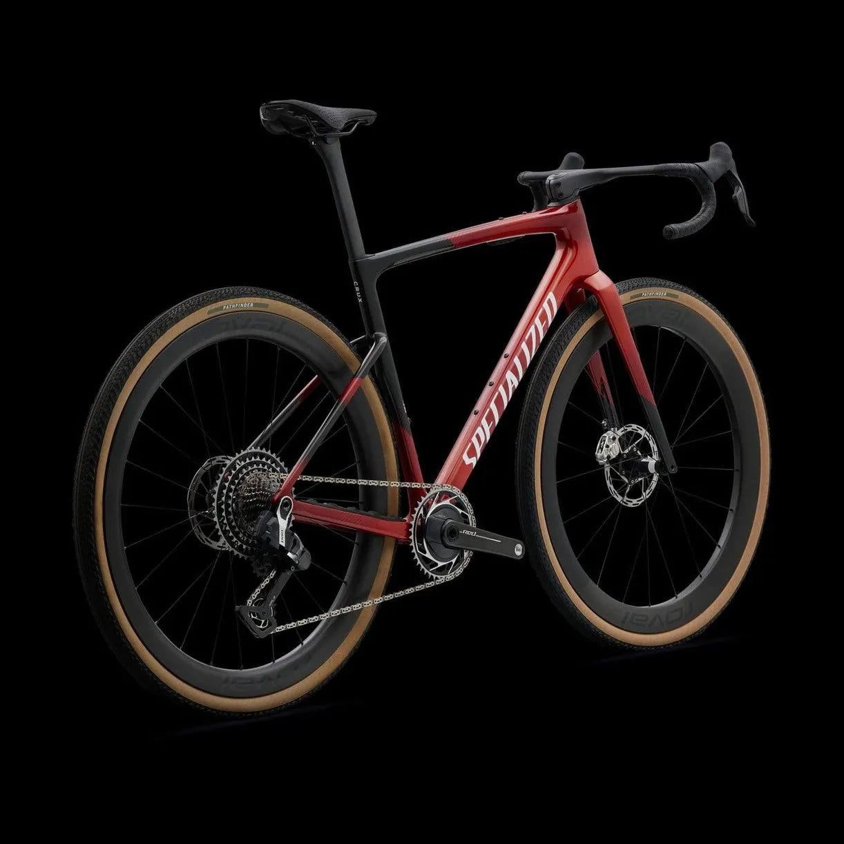 SPECIALIZED Crux 5 SLevel SRAM RED XPLR Gravel Bike - Red Pearl/Redwood/Birch