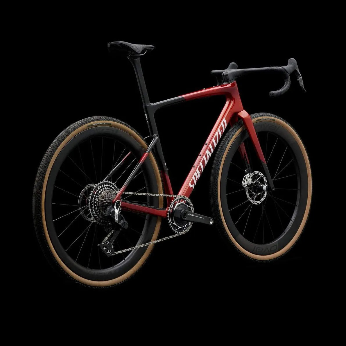 SPECIALIZED Crux 5 SLevel SRAM RED XPLR Gravel Bike - Red Pearl/Redwood/Birch