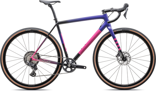 SPECIALIZED Crux Comp - Shimano GRX - Gloss Carbon / Purple Haze / Rebel Pink / Birch