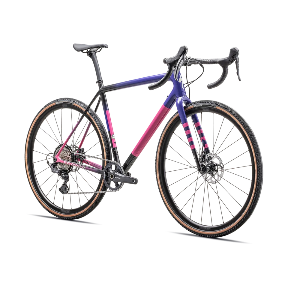 SPECIALIZED Crux Comp - Shimano GRX - Gloss Carbon / Purple Haze / Rebel Pink / Birch