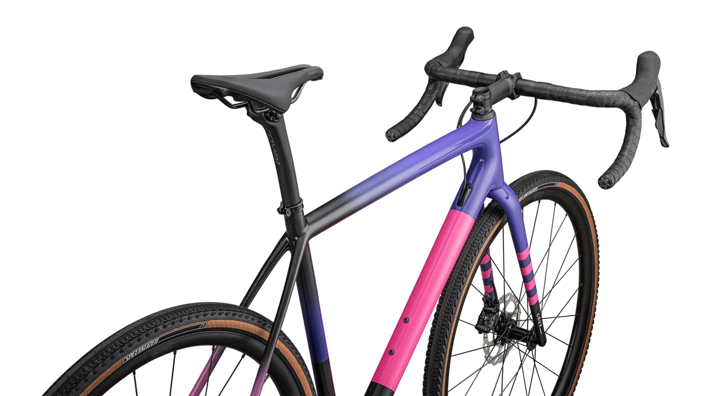 SPECIALIZED Crux Comp - Shimano GRX - Gloss Carbon / Purple Haze / Rebel Pink / Birch