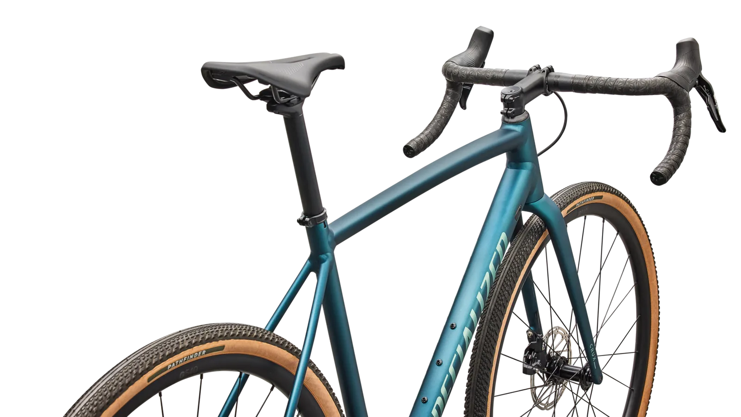 SPECIALIZED Crux DSW Comp - SRAM Apex XPLR - Emerald Metallic/Fjord Metallic