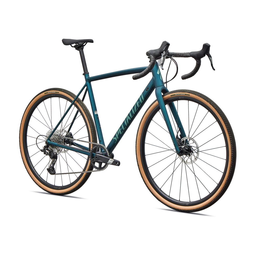 SPECIALIZED Crux DSW Comp - SRAM Apex XPLR - Emerald Metallic/Fjord Metallic