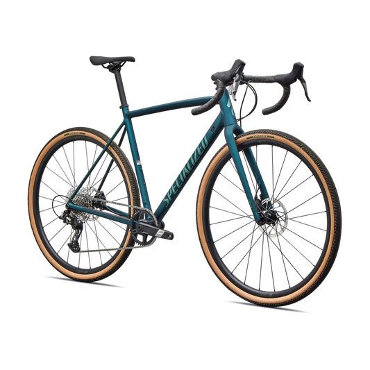SPECIALIZED Crux DSW Comp - SRAM Apex XPLR - Emerald Metallic/Fjord Metallic
