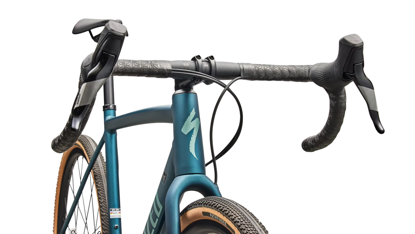 SPECIALIZED Crux DSW Comp - SRAM Apex XPLR - Emerald Metallic/Fjord Metallic