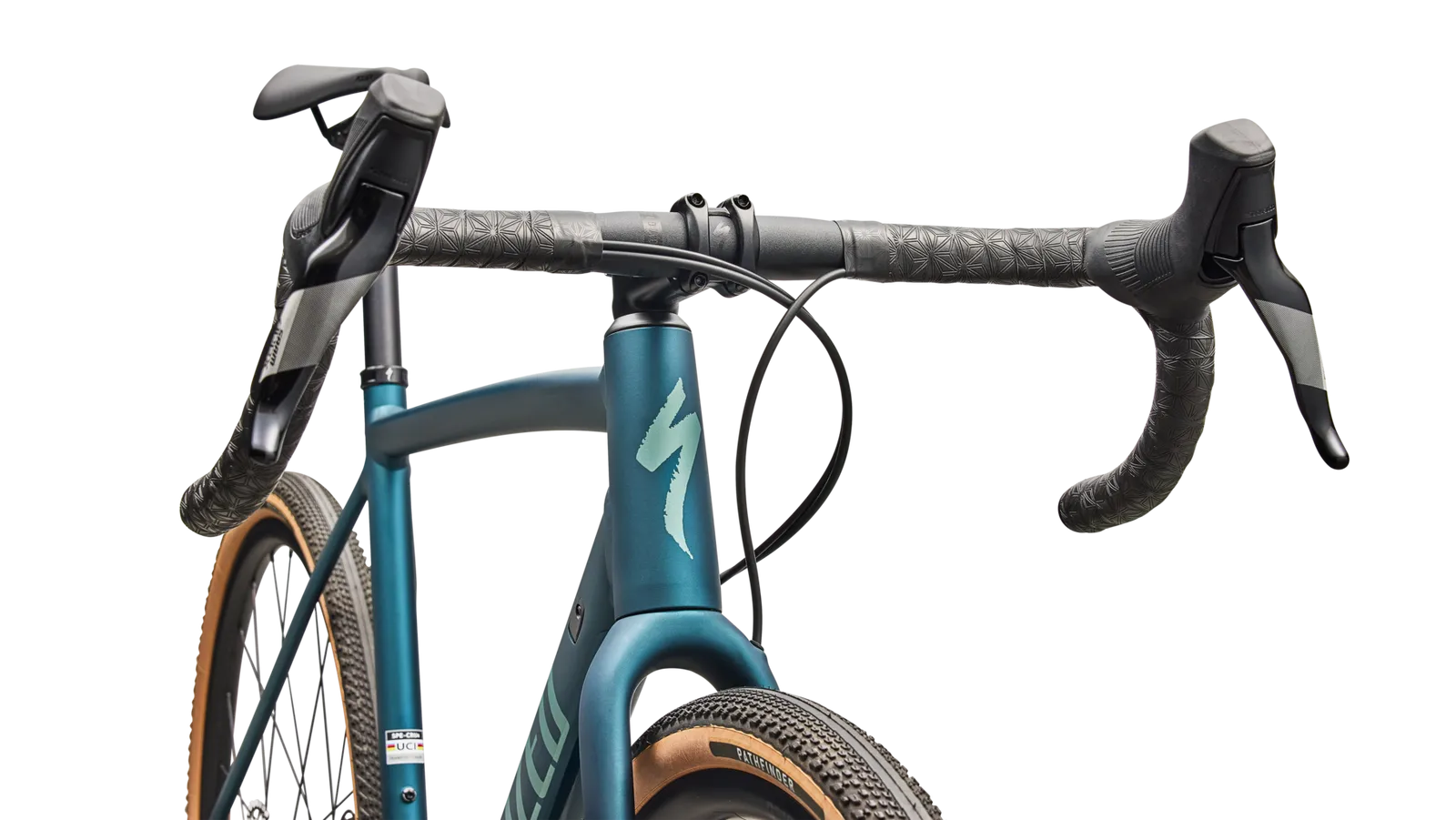 SPECIALIZED Crux DSW Comp - SRAM Apex XPLR - Emerald Metallic/Fjord Metallic