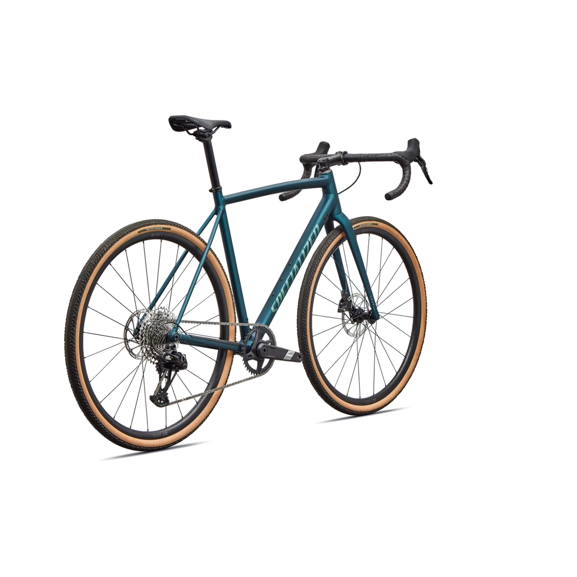 SPECIALIZED Crux DSW Comp - SRAM Apex XPLR - Emerald Metallic/Fjord Metallic
