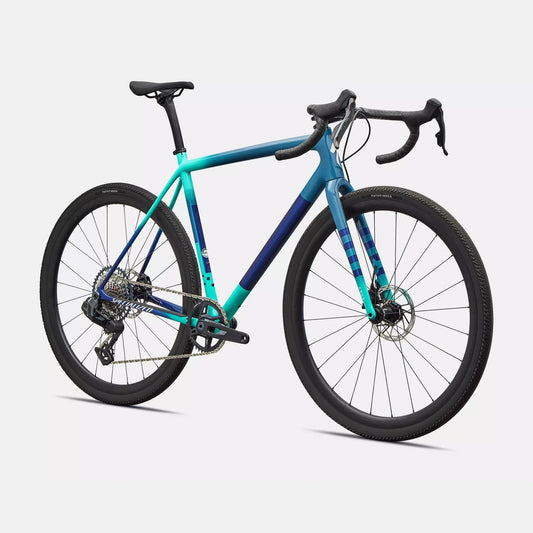 SPECIALIZED Crux Expert 2026 Gravel Bike Sram Rival AXS E1 XPLR - Grey Blue/lagoon Blue/dune White/majesty Blue
