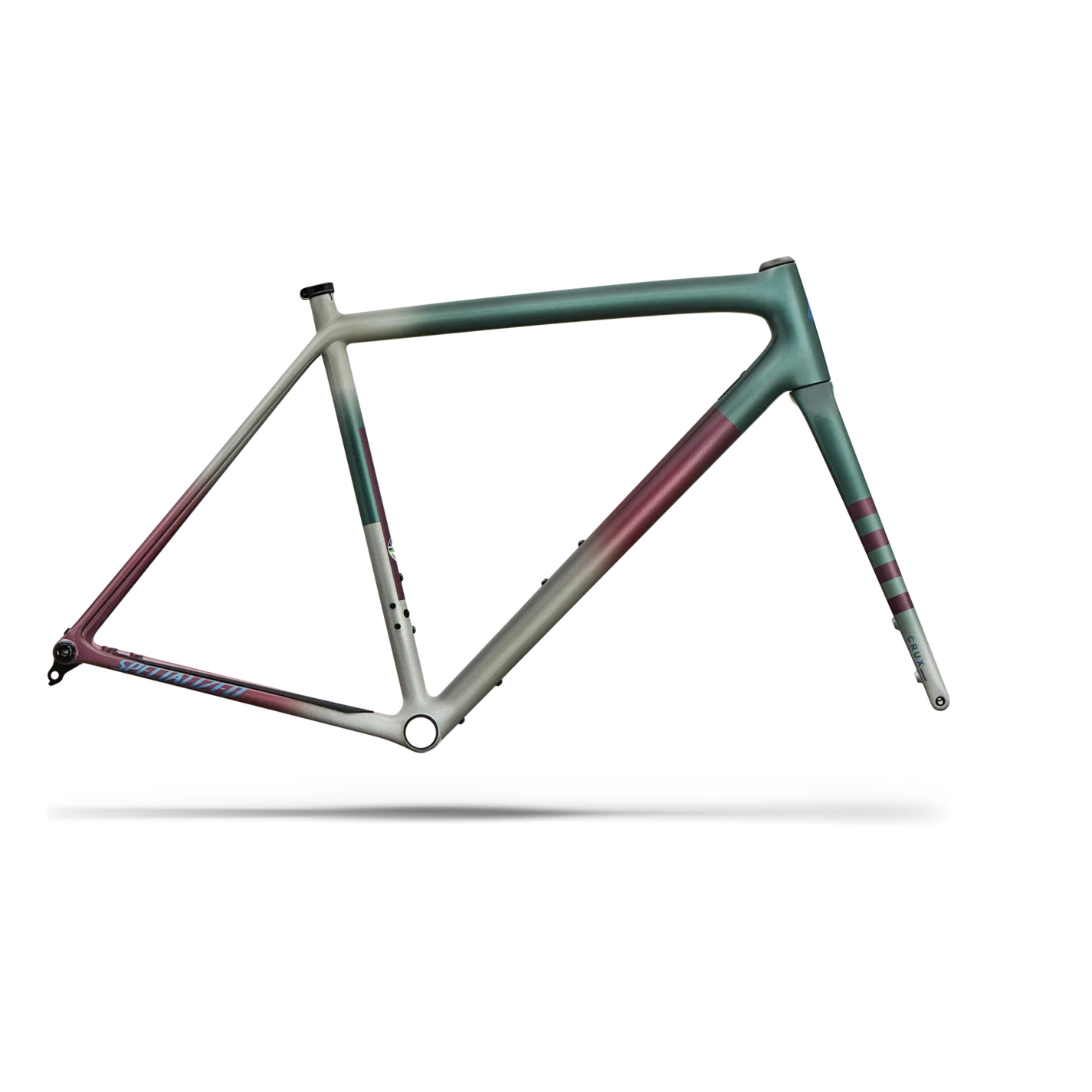SPECIALIZED Crux Frameset - FACT 10r Carbon - Dolomite/Fjord Metallic/Quartz Metallic/Glacial Metallic