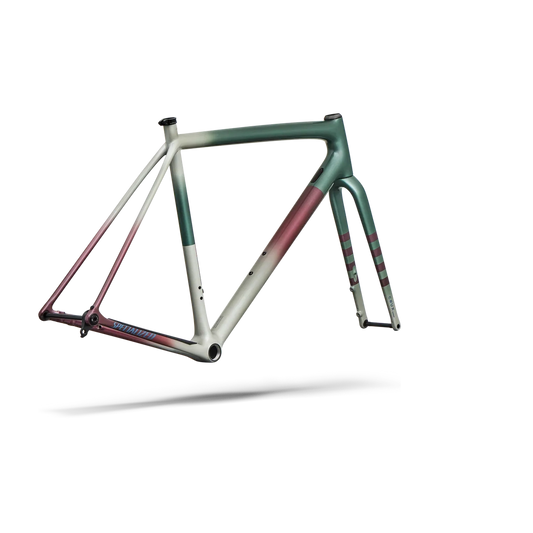 SPECIALIZED Crux Frameset - FACT 10r Carbon - Dolomite/Fjord Metallic/Quartz Metallic/Glacial Metallic