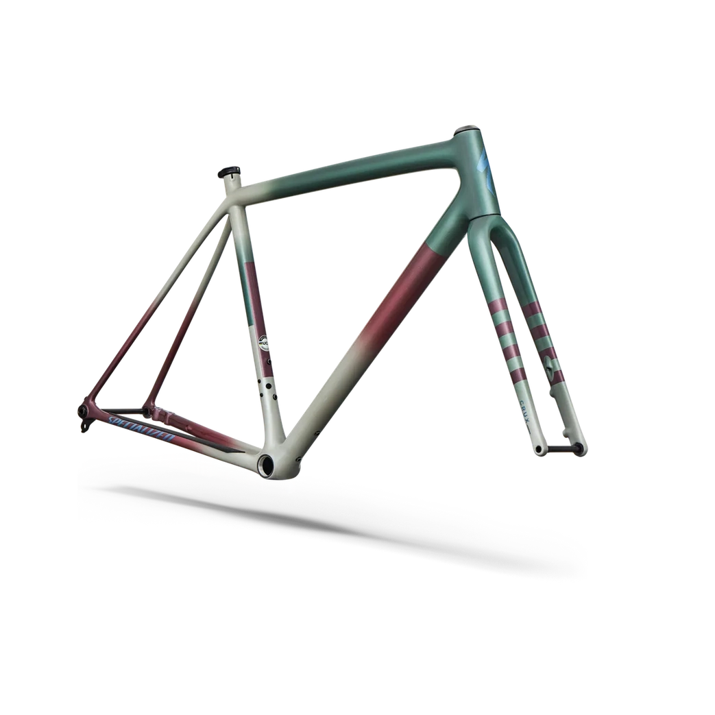 SPECIALIZED Crux Frameset - FACT 10r Carbon - Dolomite/Fjord Metallic/Quartz Metallic/Glacial Metallic