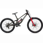 SPECIALIZED DEMO 11 SWorks MTB Bike - Gloss Charcoal / Dolomite Metallic / White