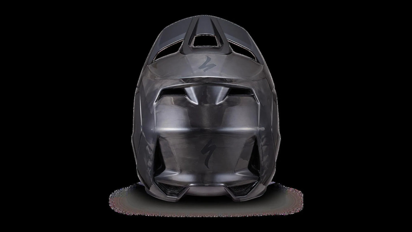 SPECIALIZED Dissident 2 DH Helmet - Stealth Carbon - REAR