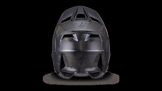 SPECIALIZED Dissident 2 DH Helmet - Stealth Carbon - REAR